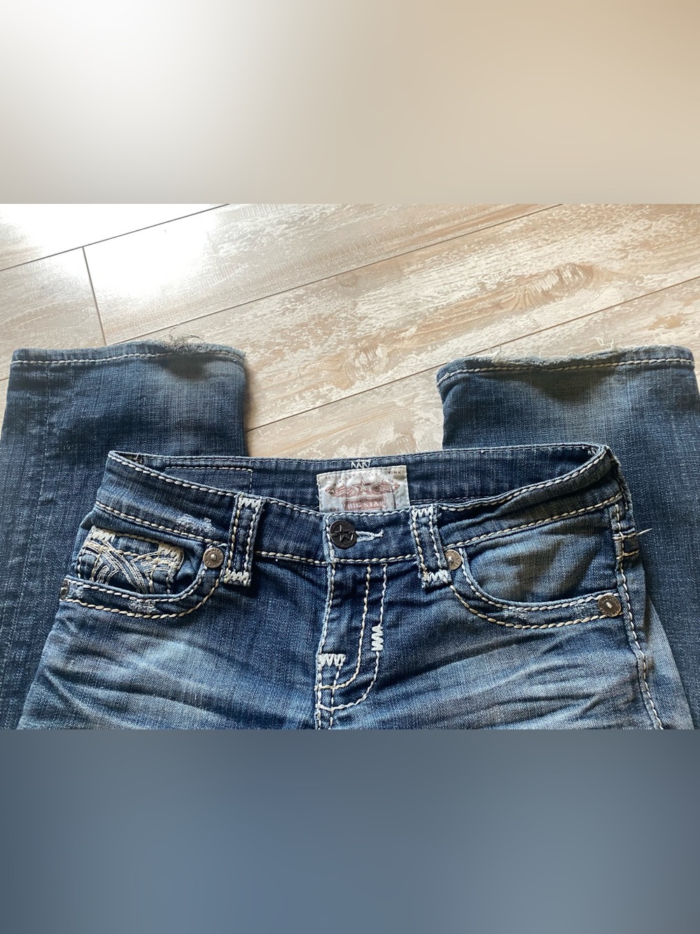 Women’s Big star Liv bootcut jeans 26/32L - Picture 3 of 12
